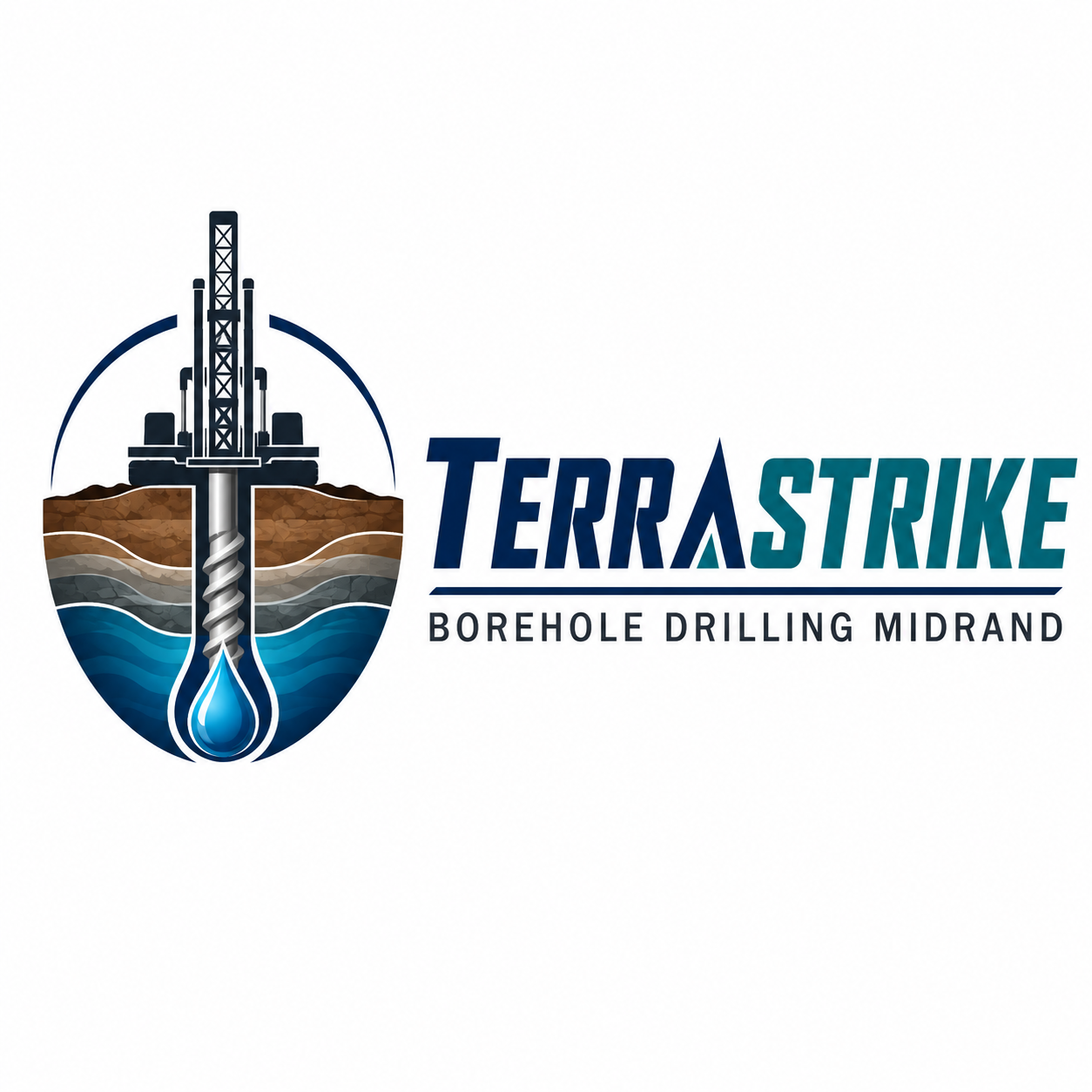 Terrastrike Borehole Drilling Midrand Logo